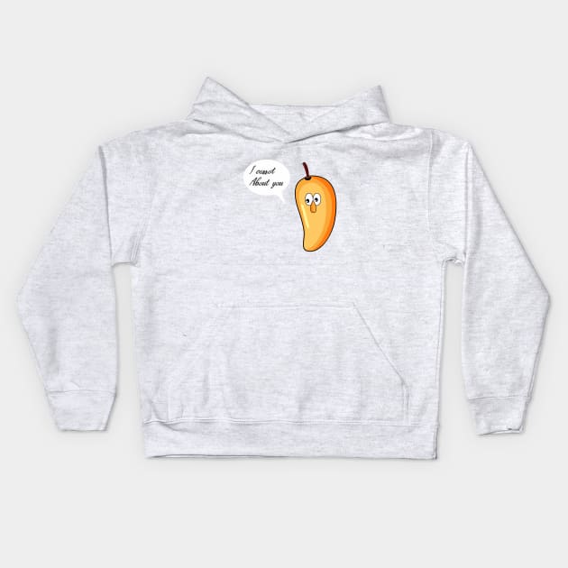 I carrot about you pun t shirt Kids Hoodie by maskot100